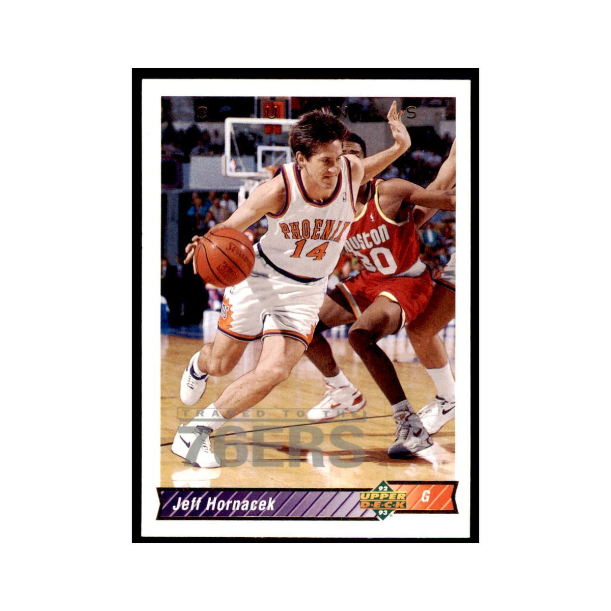 1992 Upper Deck Jeff Hornacek Basketball Cards #22