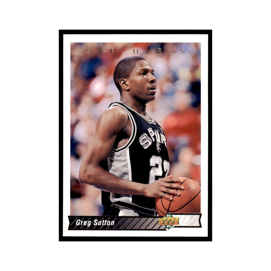 1992 Upper Deck Greg Sutton Basketball Cards #280
