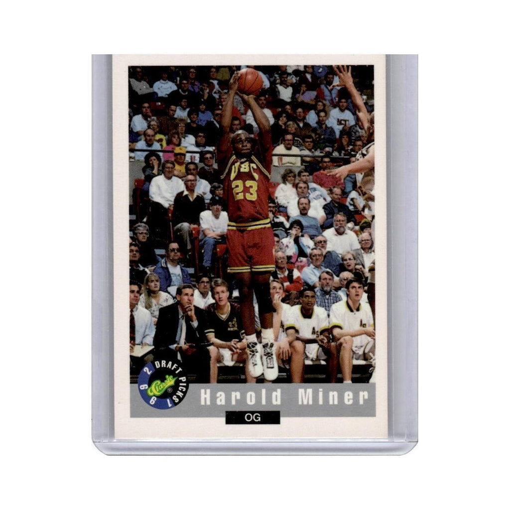 1992 Classic Draft Picks Harold Miner #84