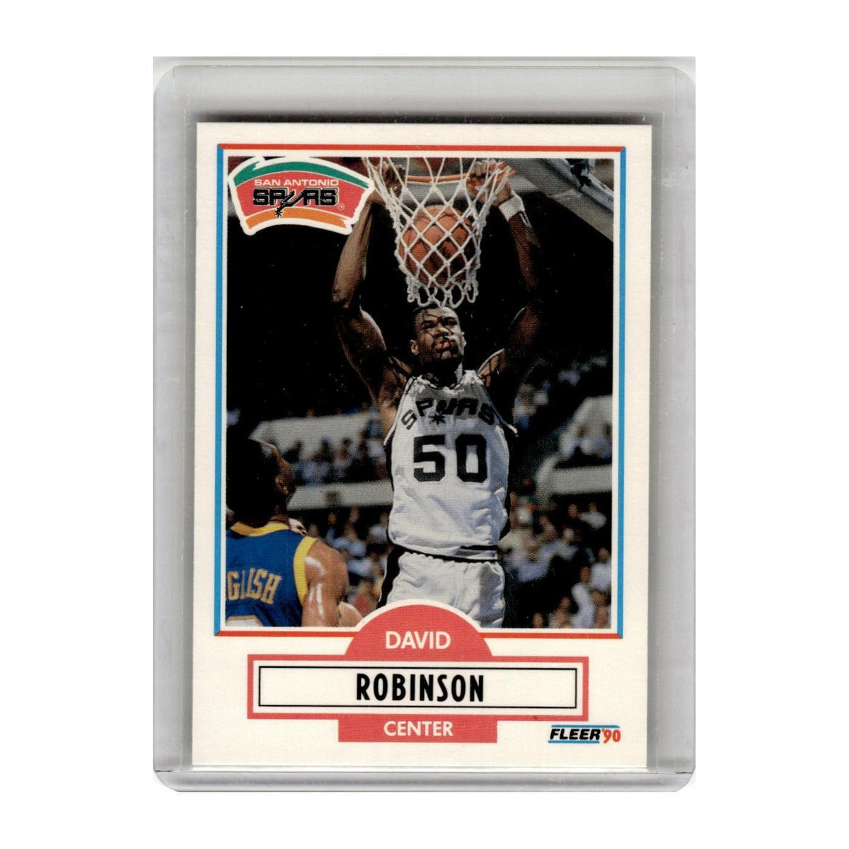 1990 Fleer David Robinson Spurs #172
