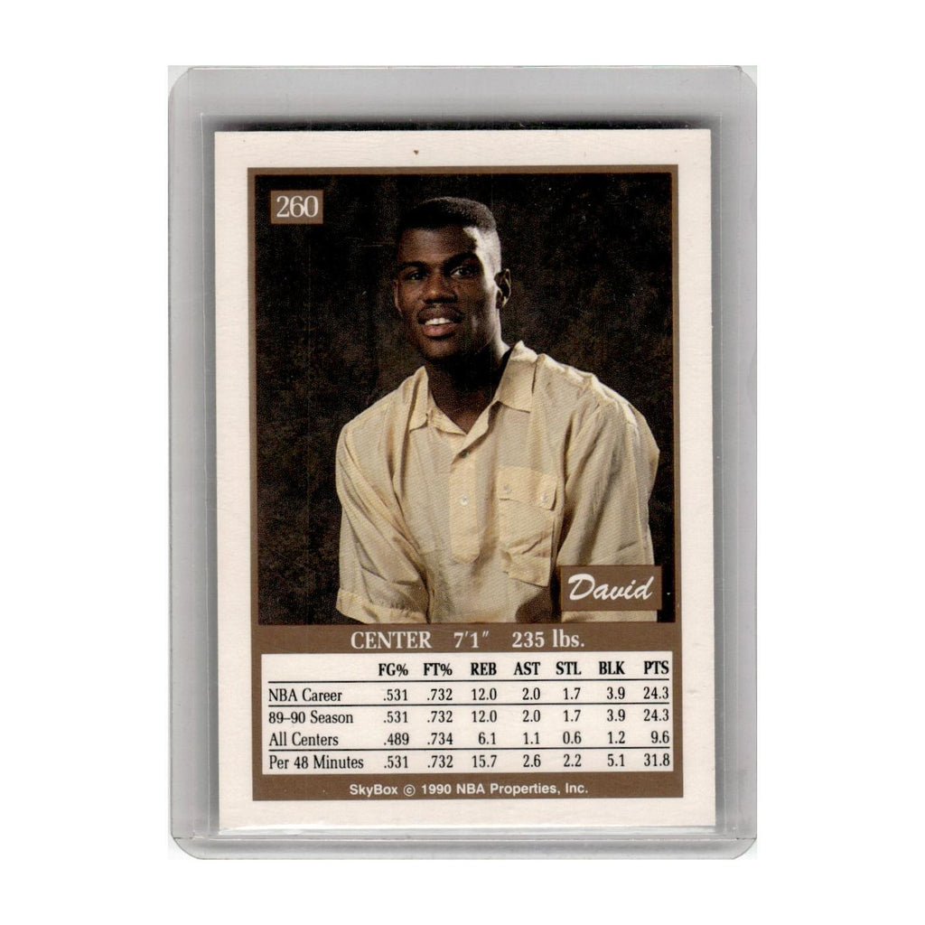1990 SkyBox David Robinson Spurs #260