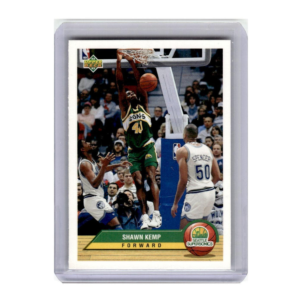 1992 Upper Deck McDonald's Shawn Kemp Seattle Supersonics #P38