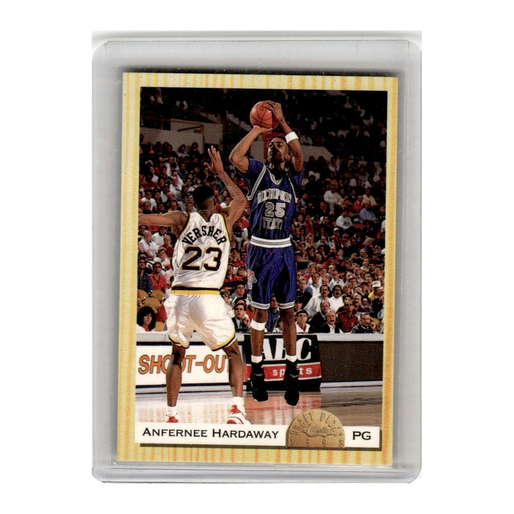 1993 Classic Draft Picks Anfernee Hardaway Memphis State Tigers/Orlando Magic #2