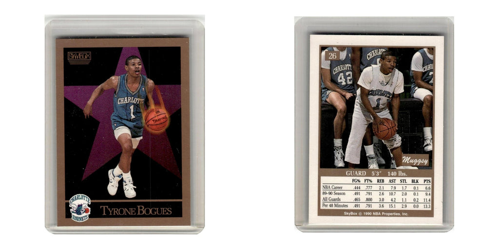 1990 SkyBox Tyrone Bogues Hornets #26
