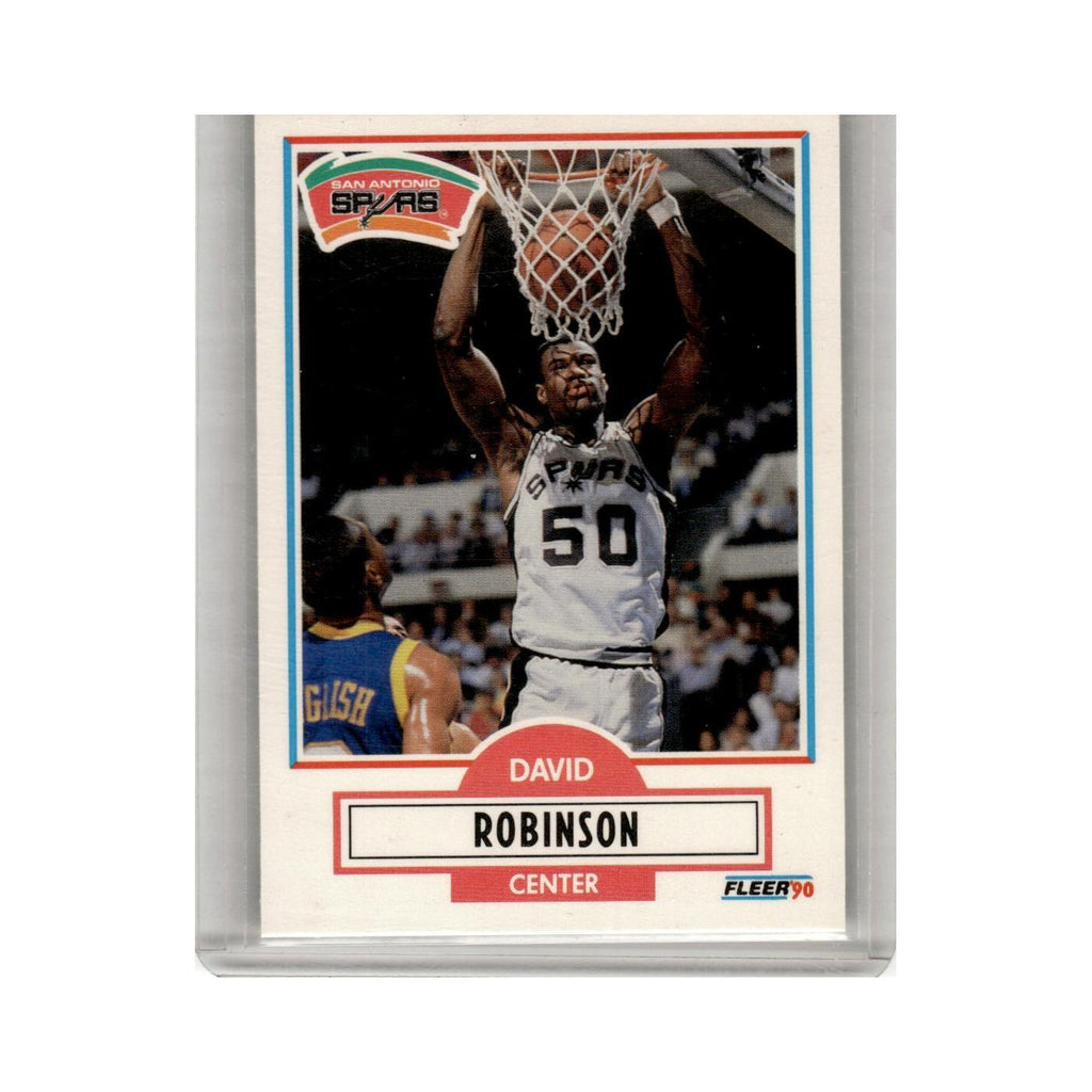 1990 Fleer David Robinson Spurs #172