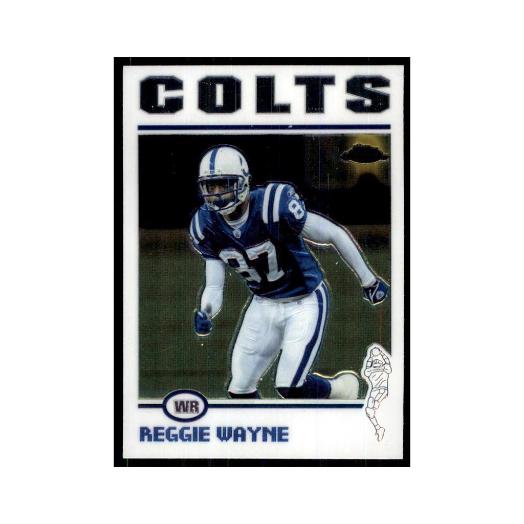 2004 Topps Chrome Reggie Wayne Football Cards #126