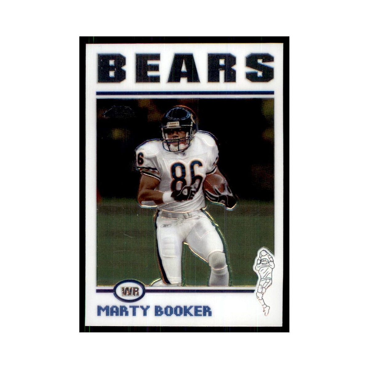 2004 Topps Chrome Marty Booker Football Cards #52