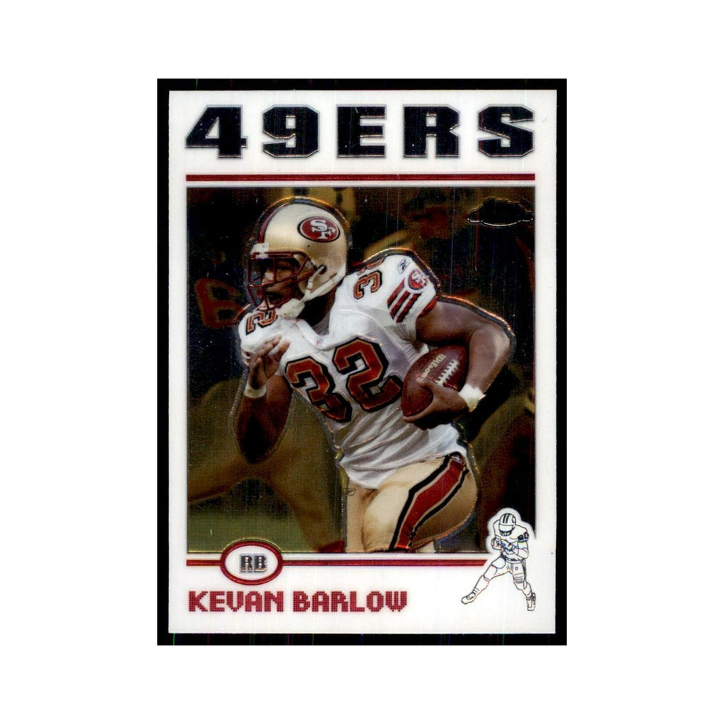 2004 Topps Chrome Kevan Barlow Football Cards #14