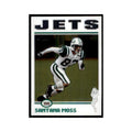 2004 Topps Chrome Santana Moss Football Cards #77