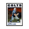 2004 Topps Chrome Dallas Clark Football Cards #59