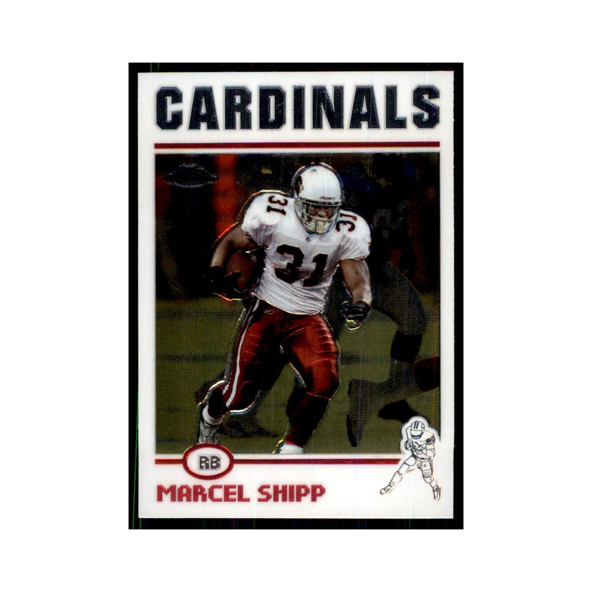 2004 Topps Chrome Marcel Shipp Football Cards #30
