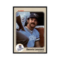 1983 Fleer Dennis Leonard Royals #116