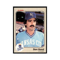 1983 Fleer Don Hood Royals #115