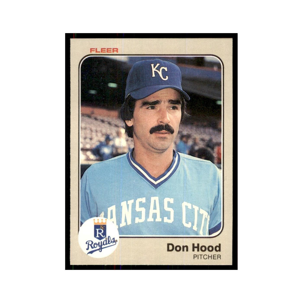 1983 Fleer Don Hood Royals #115