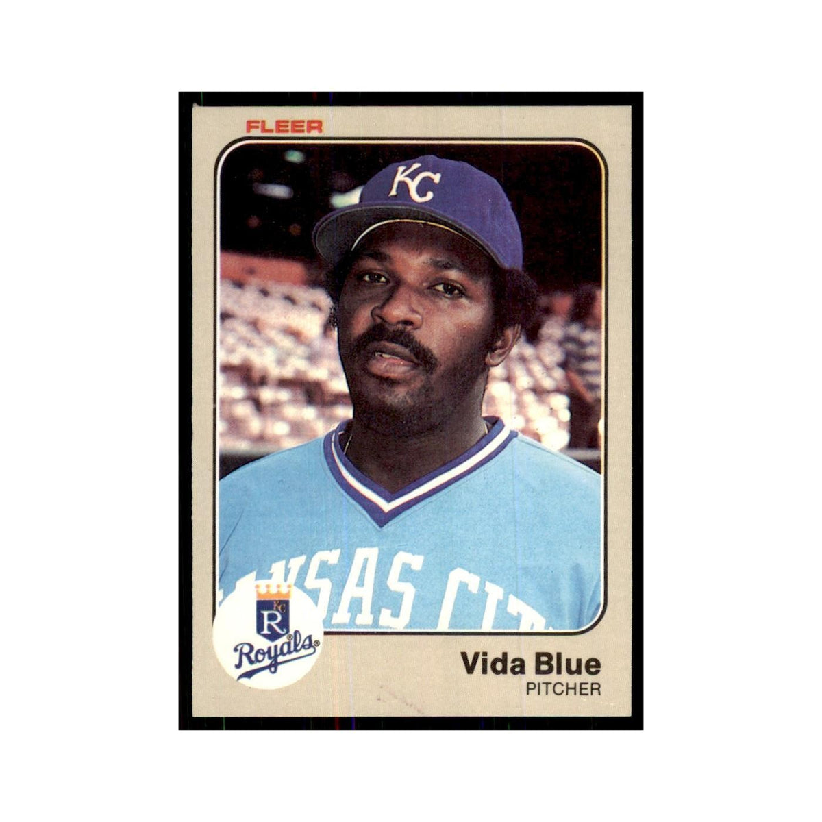 1983 Fleer Vida Blue Royals #106