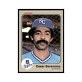 1983 Fleer Cesar Geronimo Royals #112