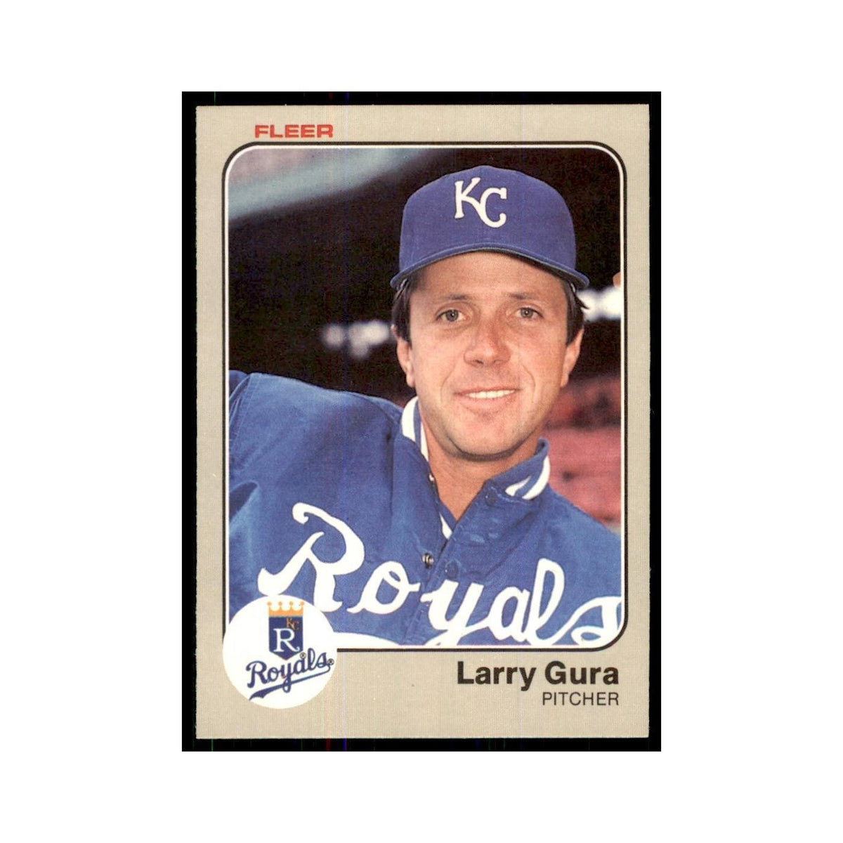 1983 Fleer Larry Gura Royals #113