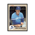 1983 Fleer Mike Armstrong Royals #105