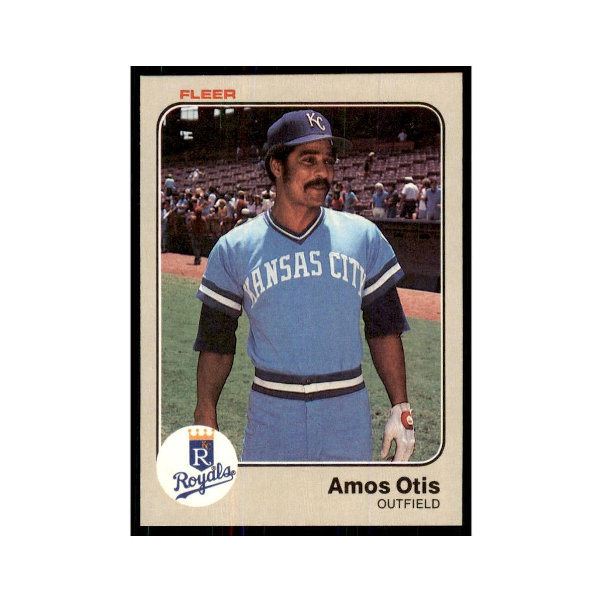 1983 Fleer Amos Otis Royals #120