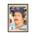 1983 Fleer Dave Frost Royals #111