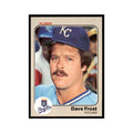 1983 Fleer Dave Frost Royals #111