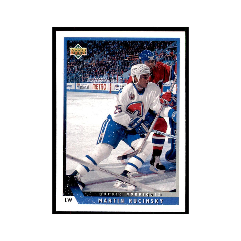 1993 Upper Deck Martin Rucinsky Hockey Cards #6