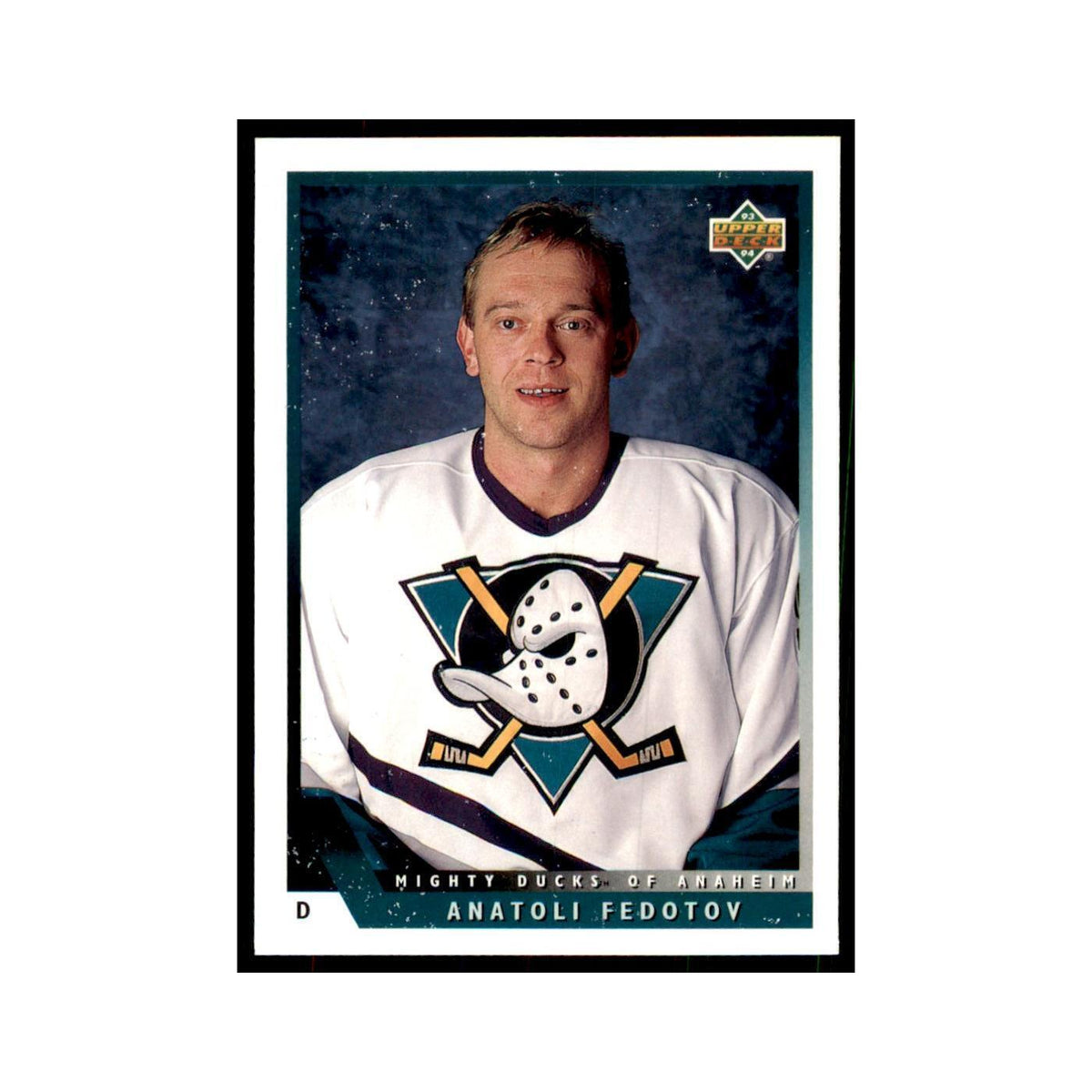 1993 Upper Deck Anatoli Fedotov Hockey Cards #38