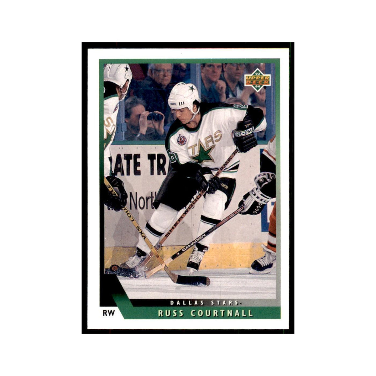 1993 Upper Deck Russ Courtnall Hockey Cards #32