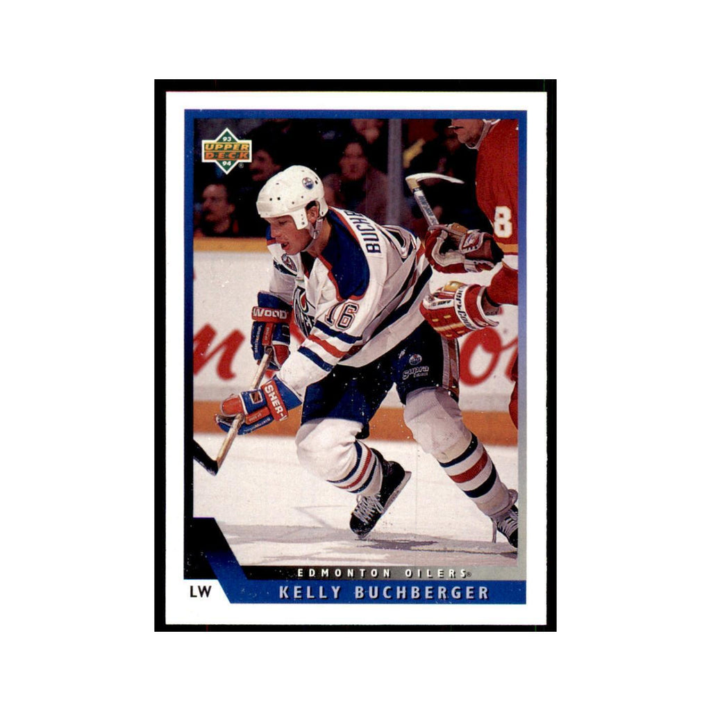 1993 Upper Deck Kelly Buchberger Hockey Cards #197