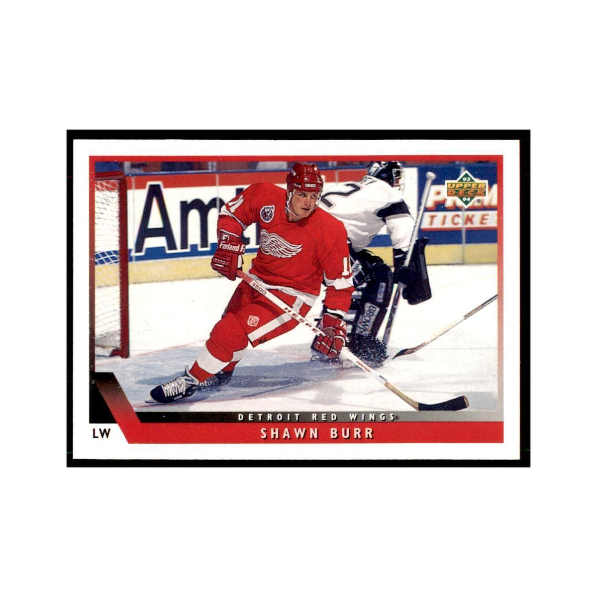 1993 Upper Deck Shawn Burr Hockey Cards #91
