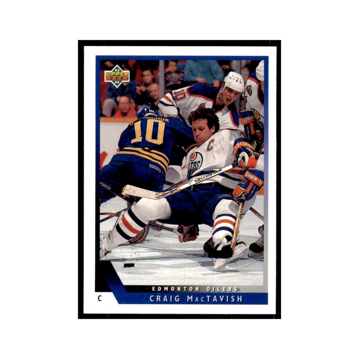 1993 Upper Deck Craig MacTavish Hockey Cards #111