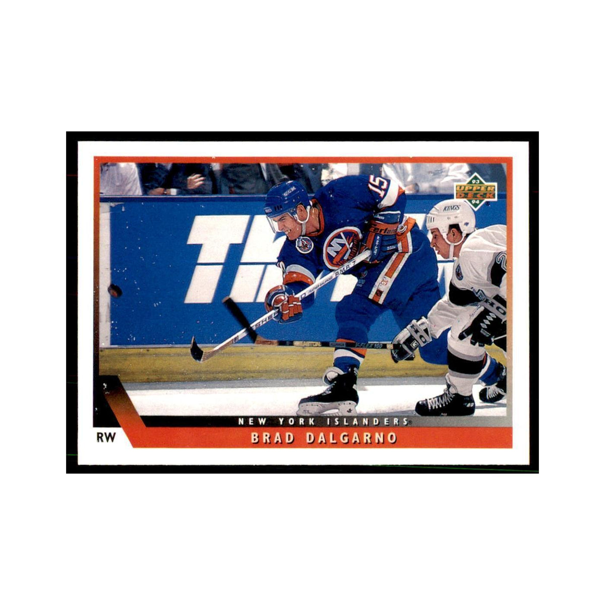 1993 Upper Deck Brad Dalgarno Hockey Cards #219