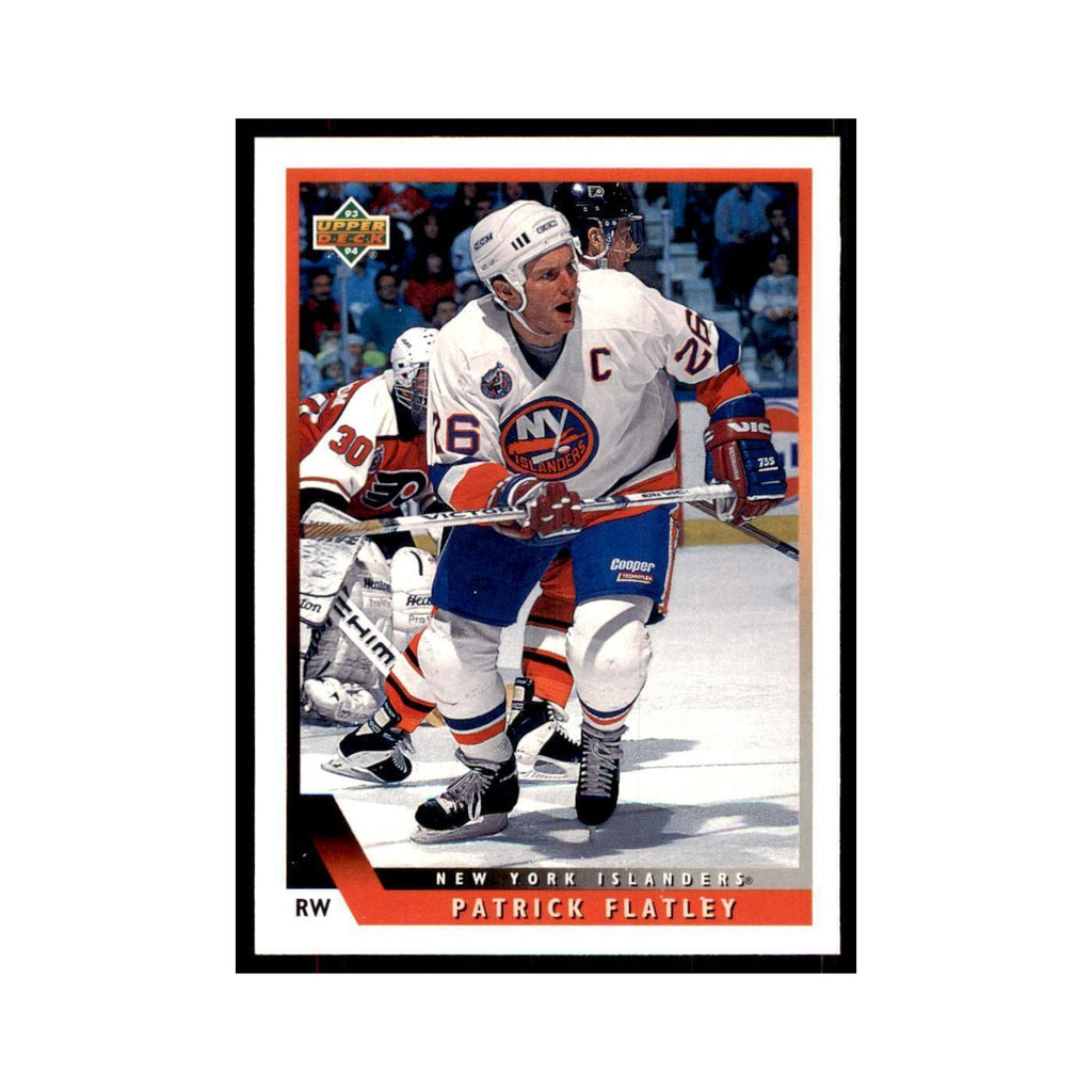 1993 Upper Deck Patrick Flatley Hockey Cards #210
