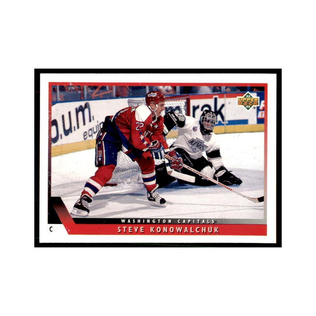 1993 Upper Deck Steve Konowalchuk Hockey Cards #28