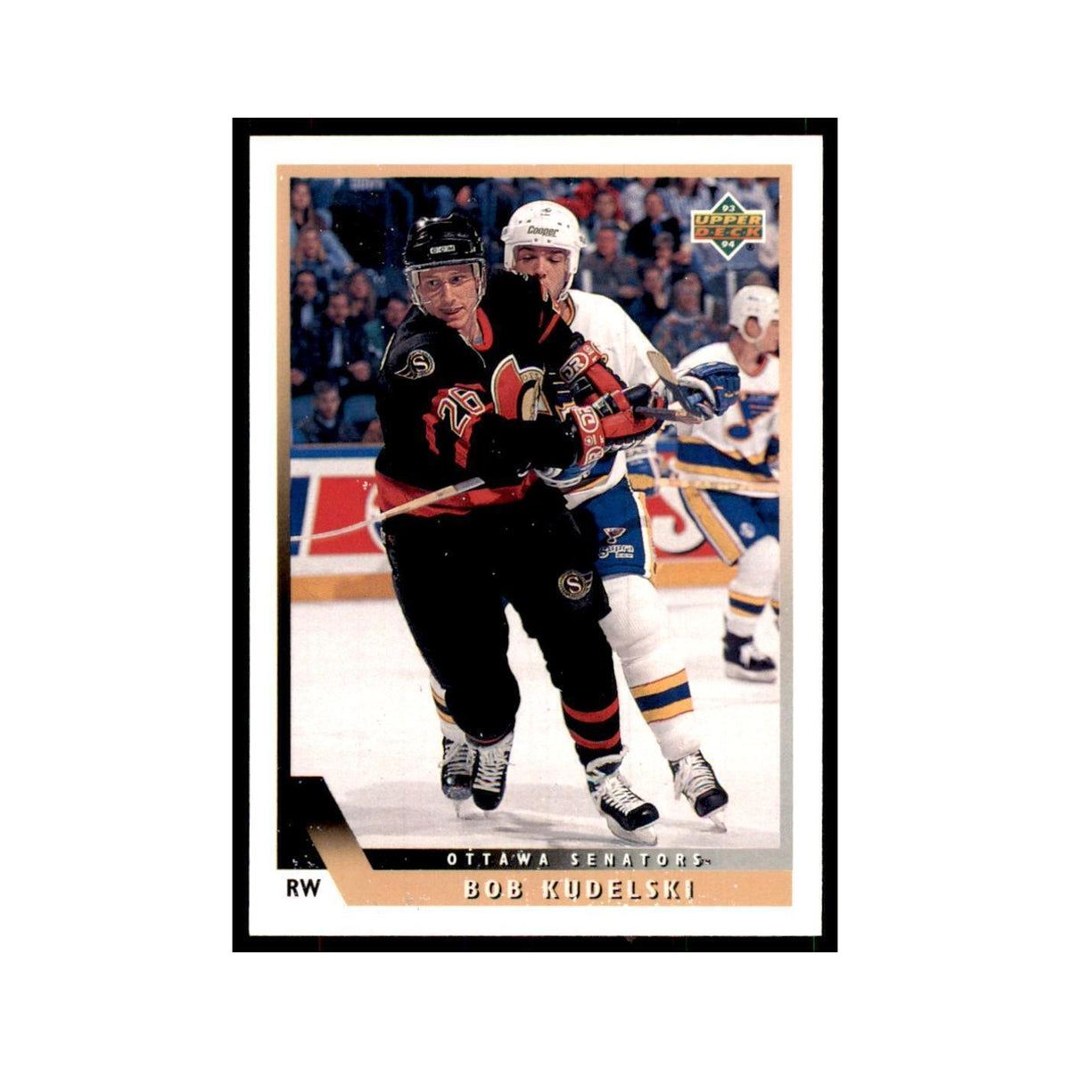 1993 Upper Deck Bob Kudelski Hockey Cards #17