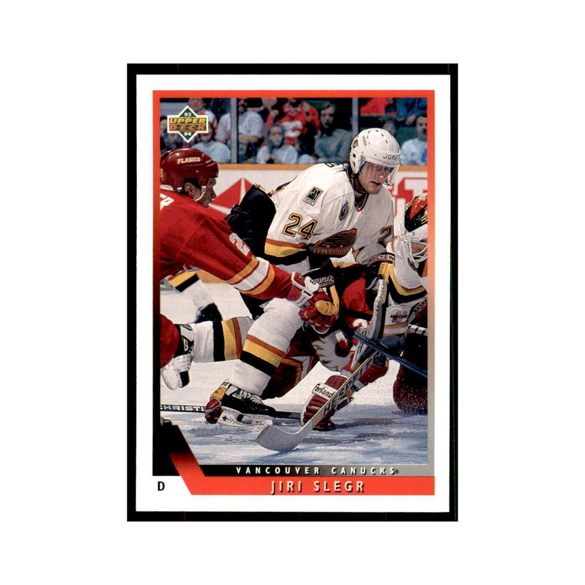 1993 Upper Deck Jiri Slegr Hockey Cards #18