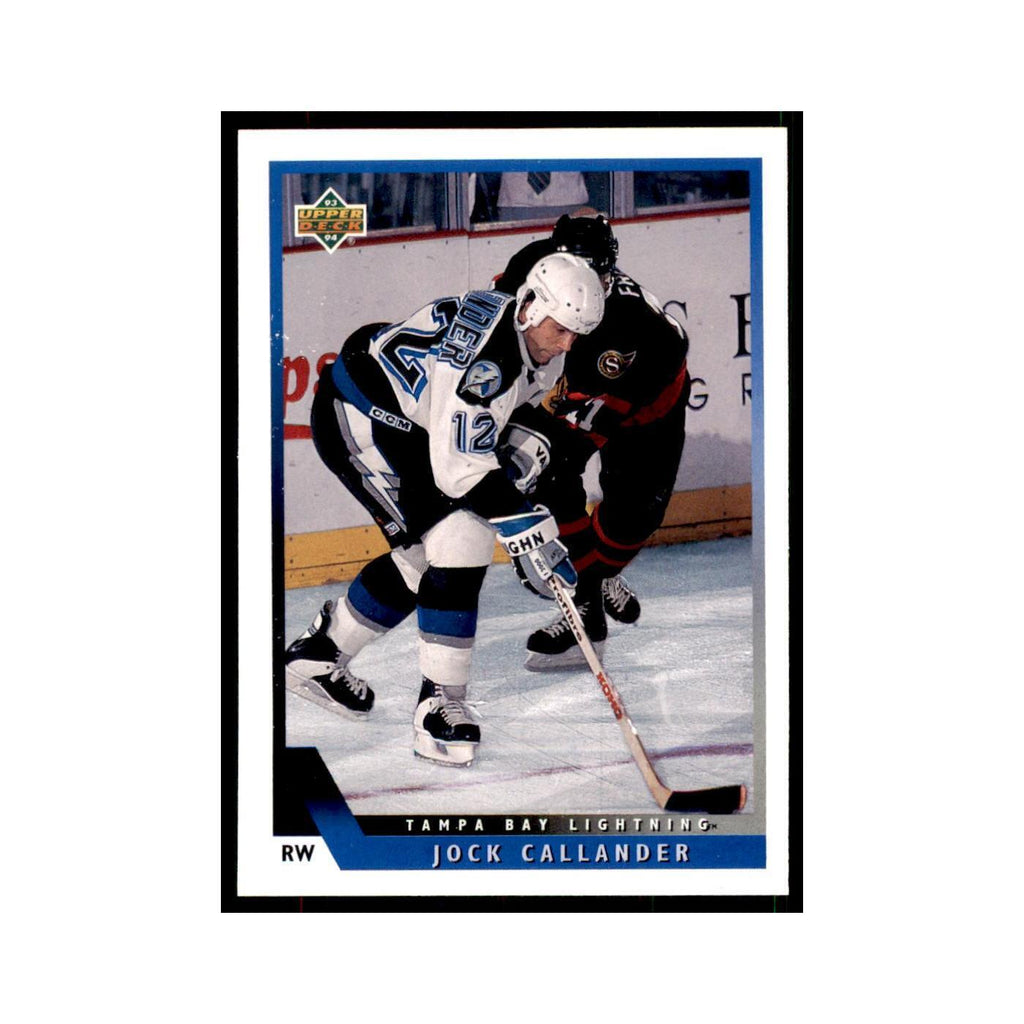 1993 Upper Deck Jock Callander Hockey Cards #10