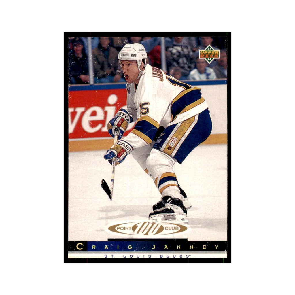 1993 Upper Deck Craig Janney Hockey Cards #225