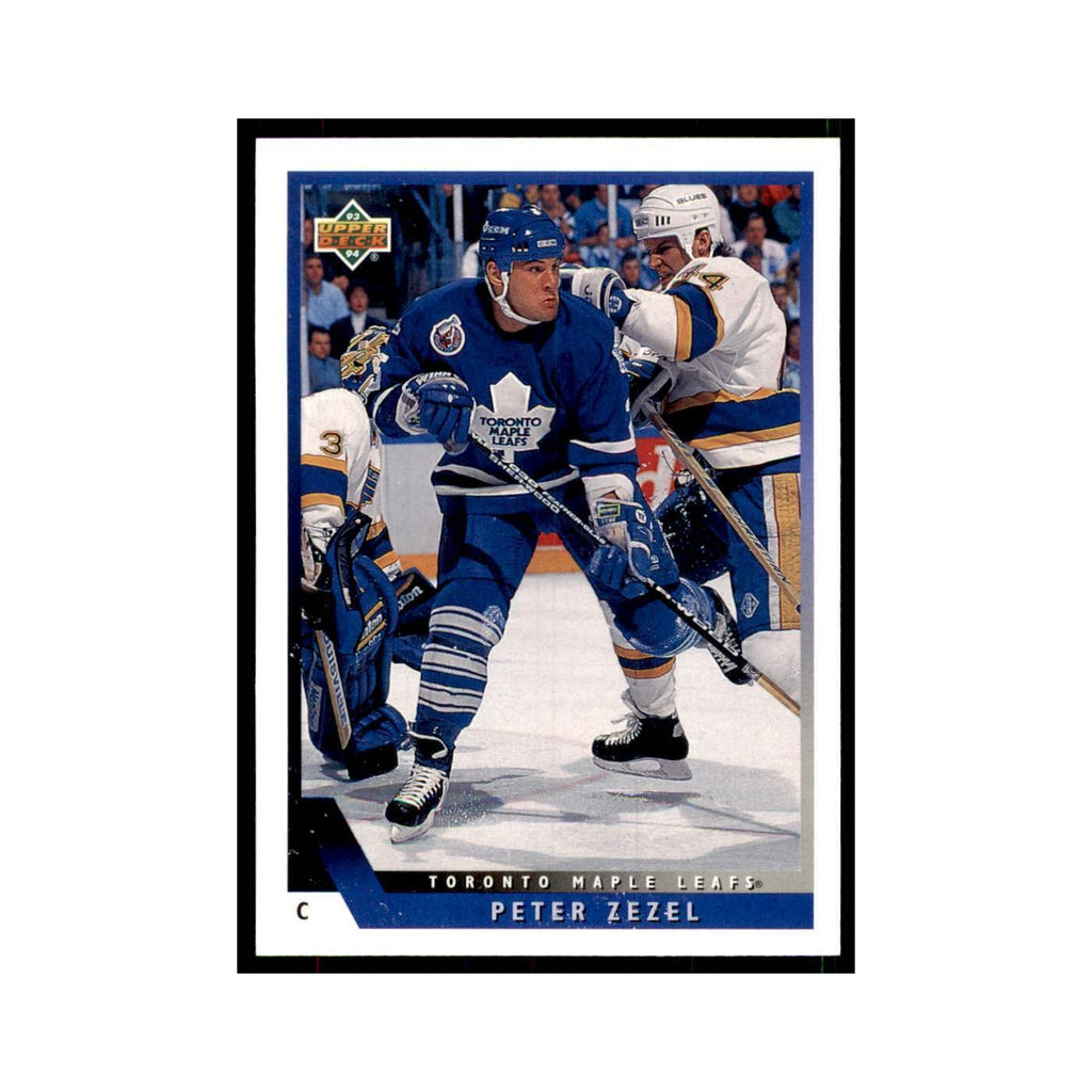 1993 Upper Deck Peter Zezel Hockey Cards #199