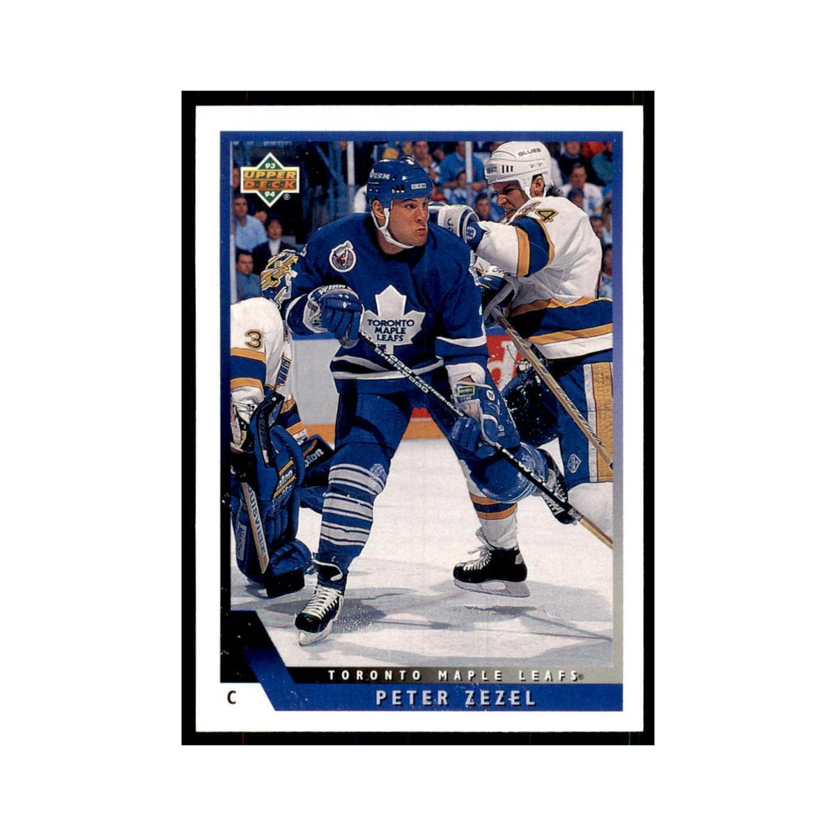 1993 Upper Deck Peter Zezel Hockey Cards #199