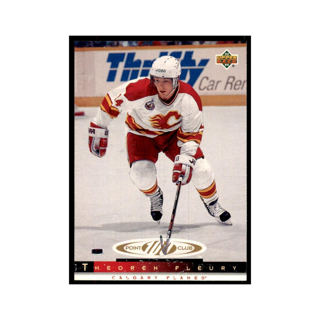 1993 Upper Deck Theo Fleury Hockey Cards #229