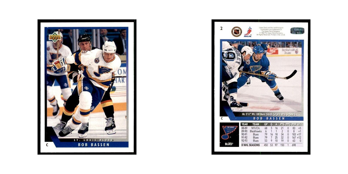 1993 Upper Deck Bob Bassen Hockey Cards #2