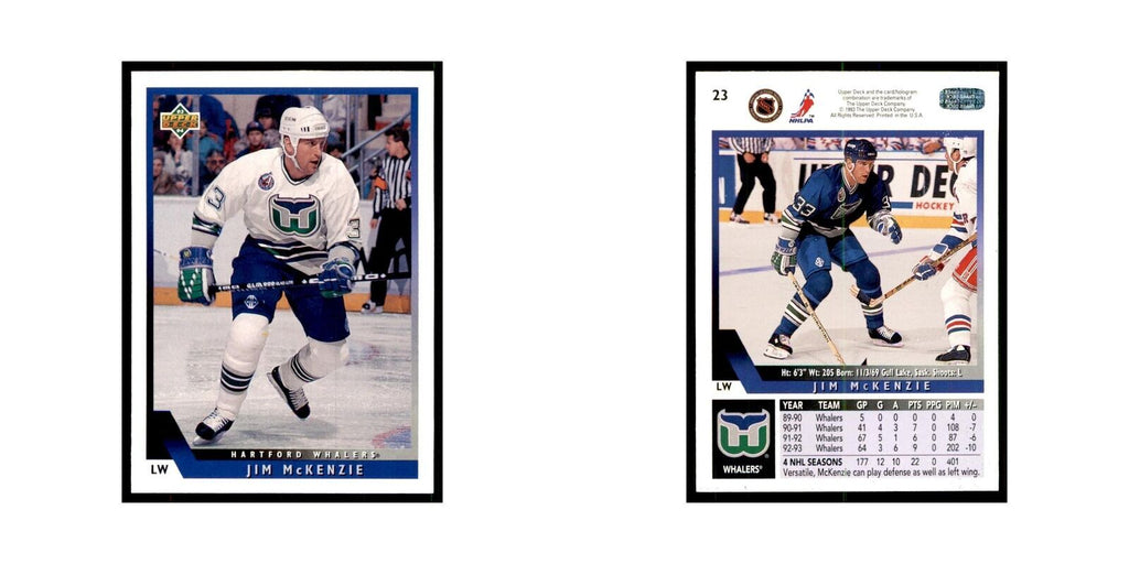 1993 Upper Deck Jim McKenzie Hockey Cards #23