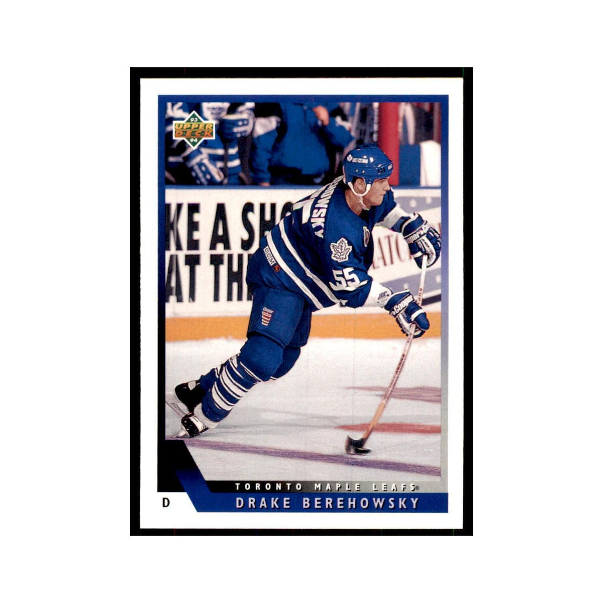 1993 Upper Deck Drake Berehowsky Hockey Cards #20