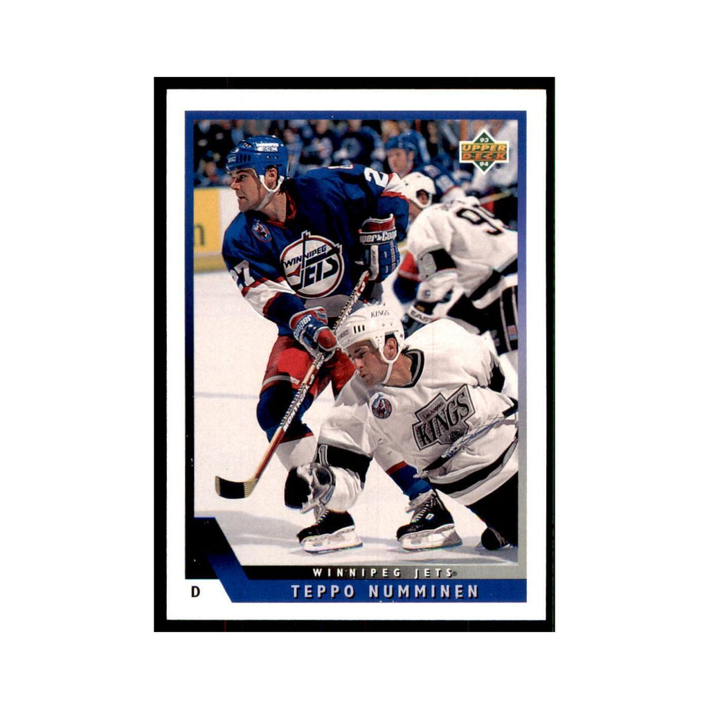 1993 Upper Deck Teppo Numminen Hockey Cards #53