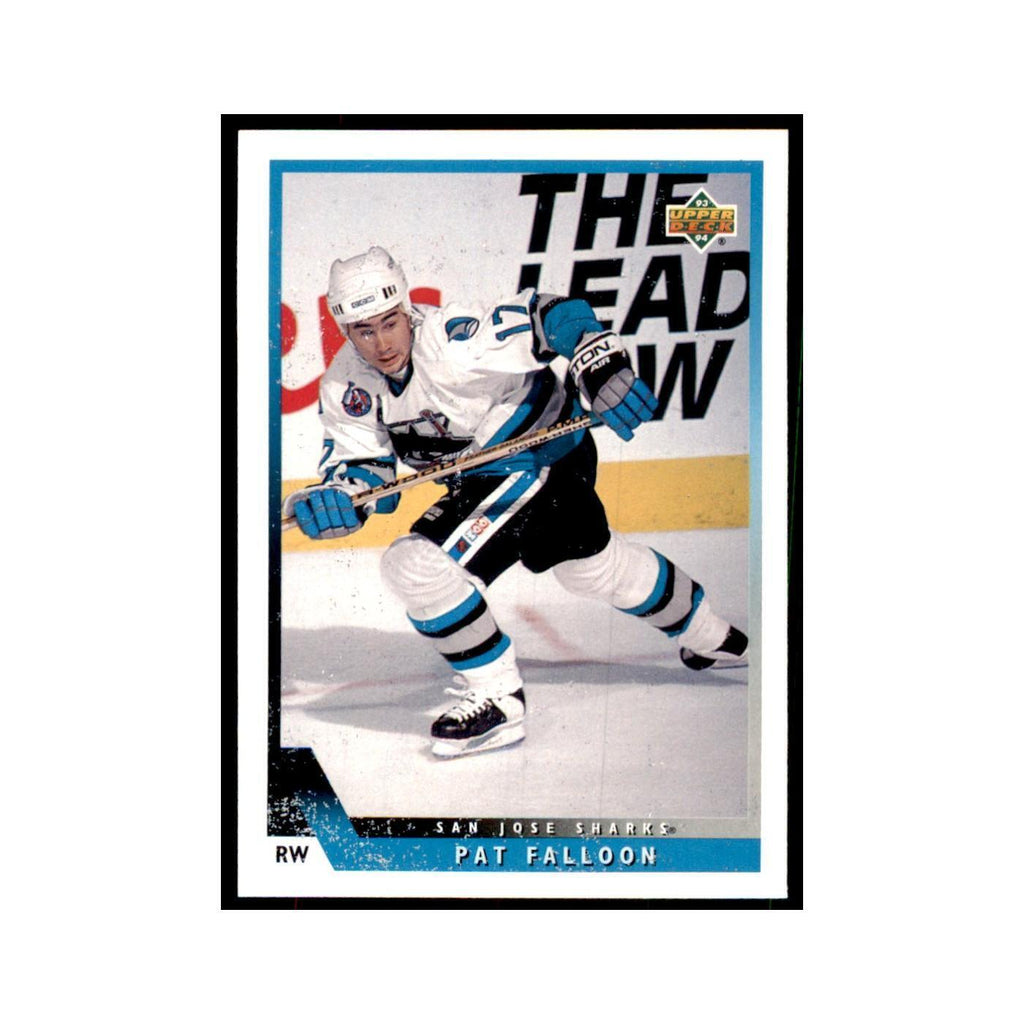 1993 Upper Deck Pat Falloon Hockey Cards #39