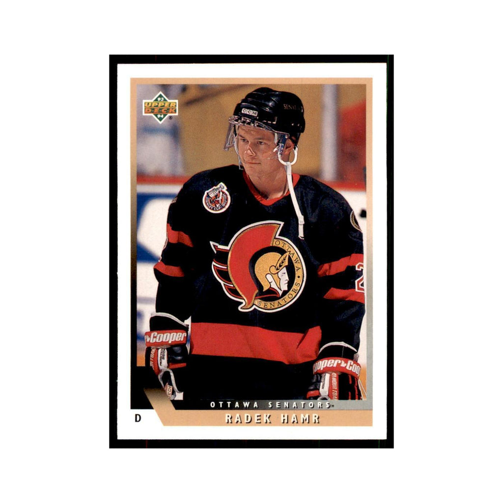 1993 Upper Deck Radek Hamr Hockey Cards #34