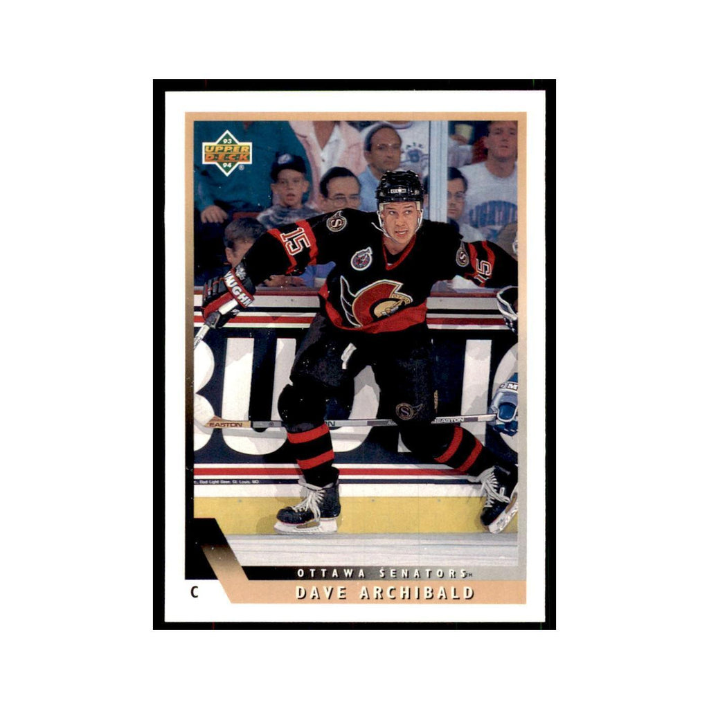 1993 Upper Deck Dave Archibald Hockey Cards #105