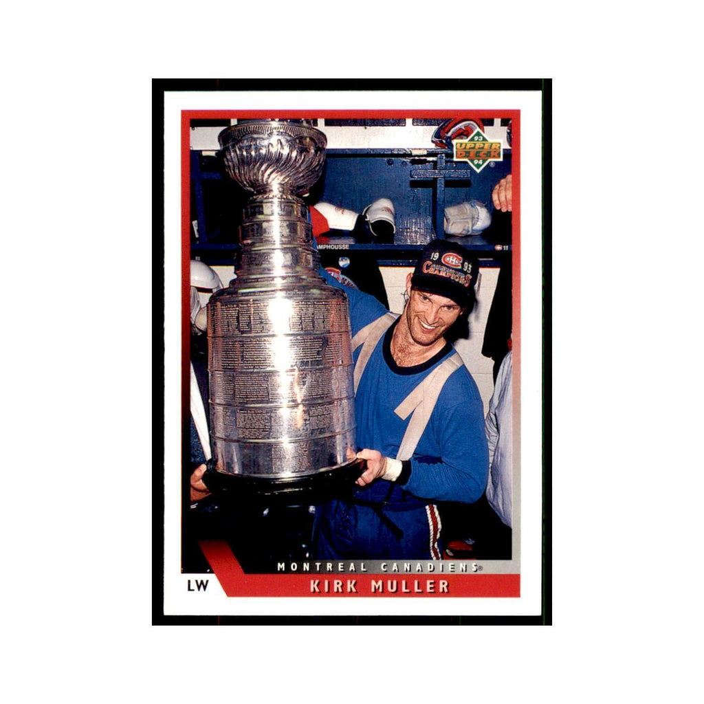 1993 Upper Deck Kirk Muller Hockey Cards #148