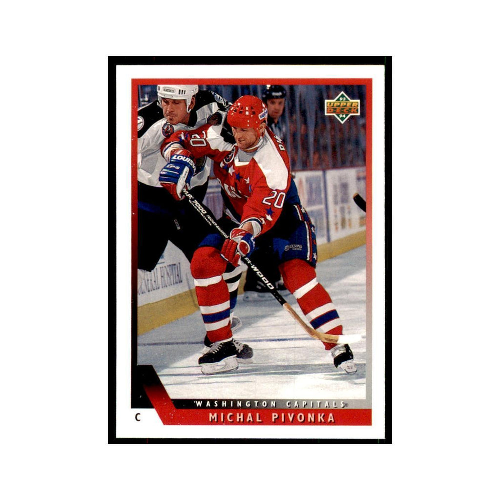 1993 Upper Deck Michal Pivonka Hockey Cards #154